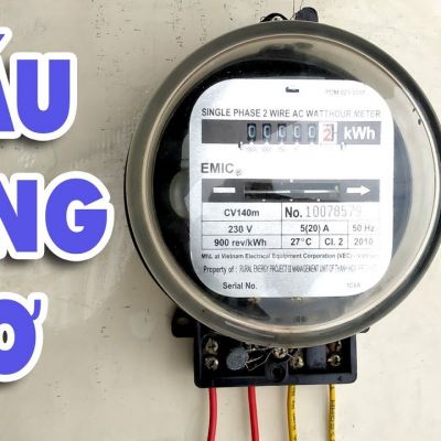 Cách lắp công tơ điện 1 pha và 3 pha