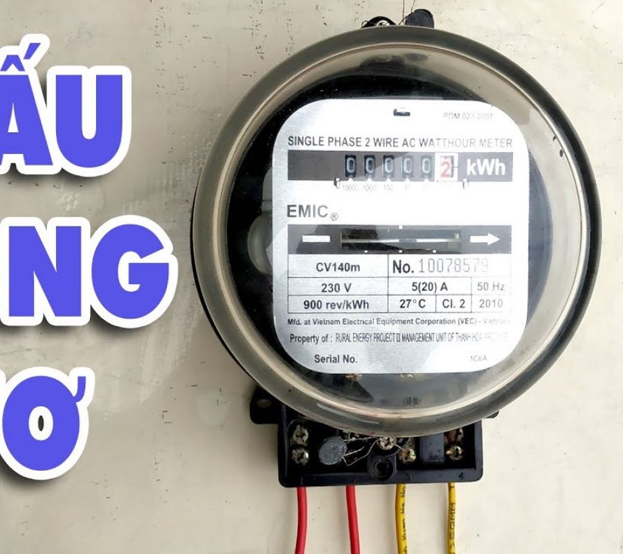 Cách lắp công tơ điện 1 pha và 3 pha
