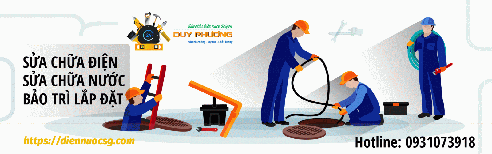 Sửa chữa điện nước tại nhà HCM