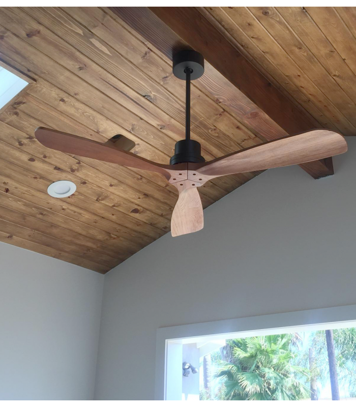 quạt trần trần gỗ